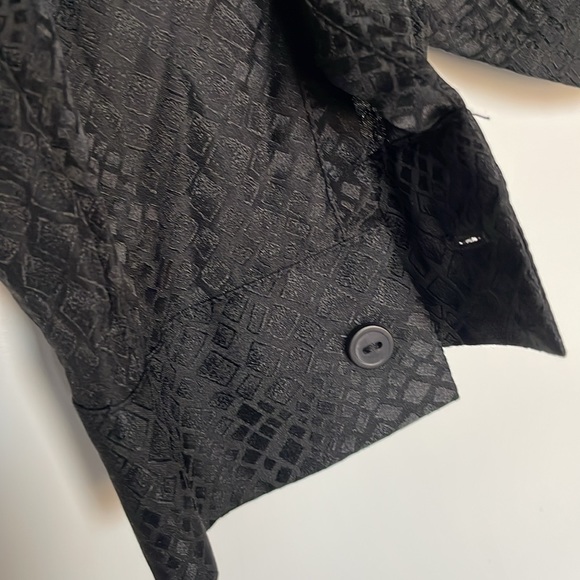 Black Silk Blouse - Picture 4 of 6